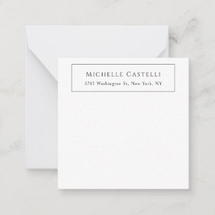 Professional Unique Classical Simple Black & White Card