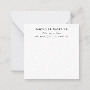 Professional Unique Classical Simple Black & White Card