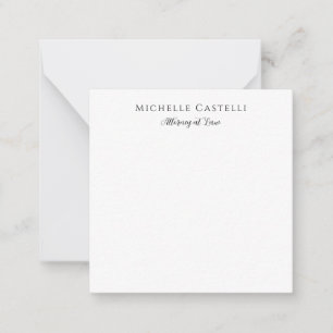 Professional Unique Classical Simple Black & White Card