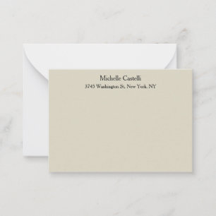 Professional Unique Classical Simple Card