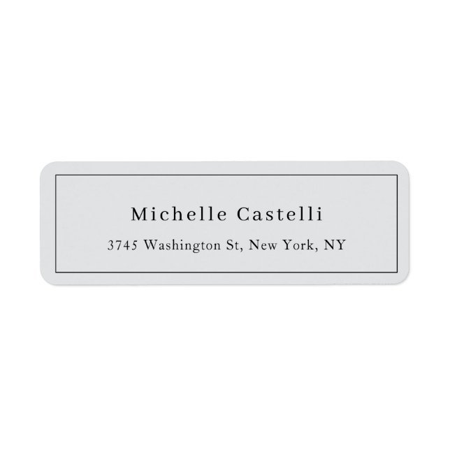 Professional Unique Classical Simple Light Grey (Front)