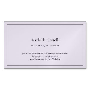 Professional Unique Classical Simple Magnetic Business Card