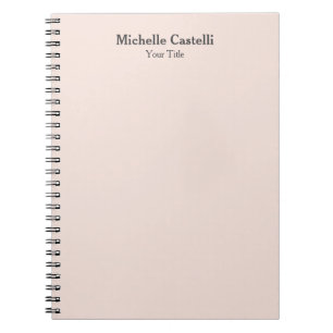 Professional Unique Classical Simple Notebook