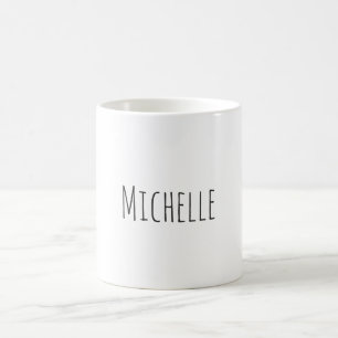 Professional Unique Classical Simple Your Name Coffee Mug