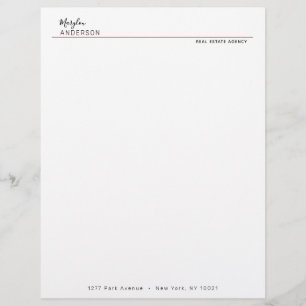Professional - UNISEX Custom Letterhead