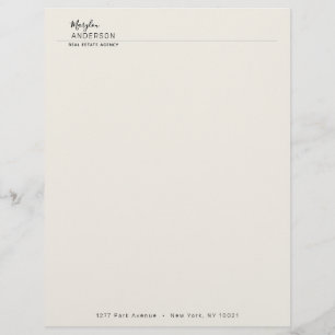 Professional - UNISEX Custom Letterhead