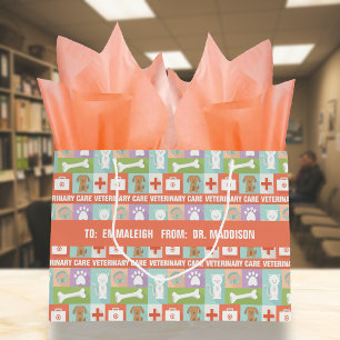 Professional Veterinarian Iconic Designed Large Gift Bag