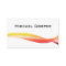Professional Wave Business Card Orange Yellow W