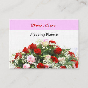 Professional Wedding Planner Business Card