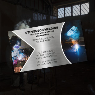 Professional Welder Business Card
