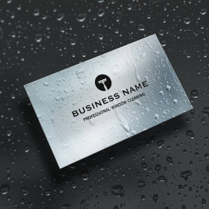 Professional window cleaning business card