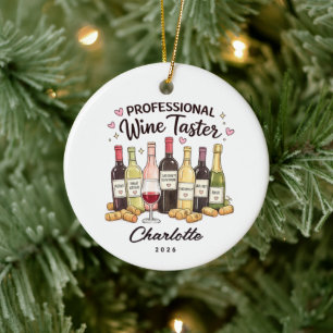 Professional Wine Taster Ornament