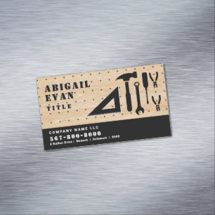Professional Wood Grain Repair Tools Handyman Magnetic Business Card