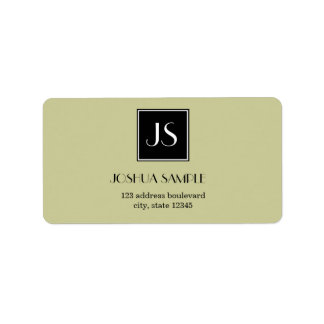 Professionally Simple Label