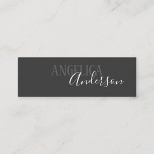 Professionally Stylish Mini Business Card
