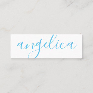 Professionally Stylish   Signature Series Mini Business Card