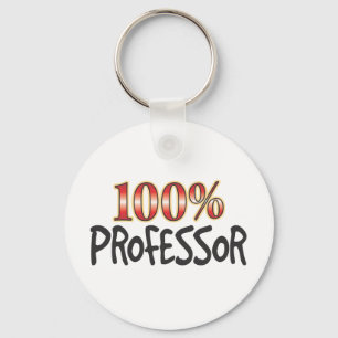 Professor 100 Percent Key Ring