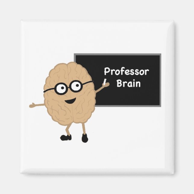 Professor Brain Magnet (Front)