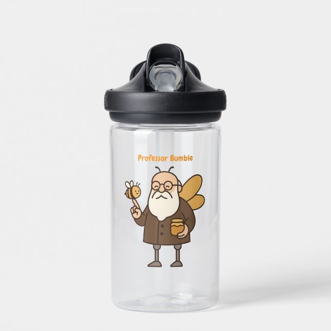 Professor Bumble Kids Water Bottle (Front)
