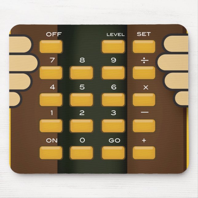 Professor Calculator Mouse Pad (Front)