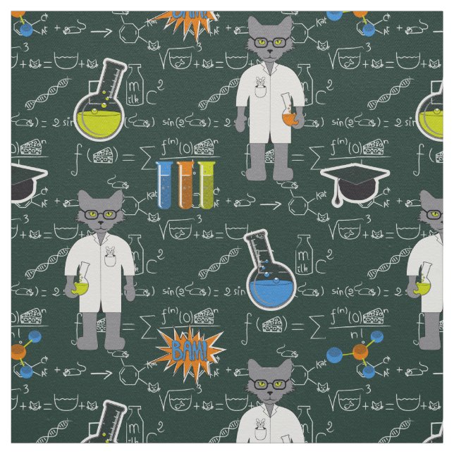 Professor Cat Fabric (Swatch)