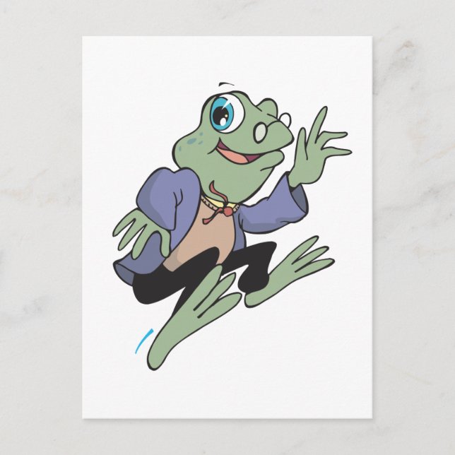 Professor Frog Postcard (Front)