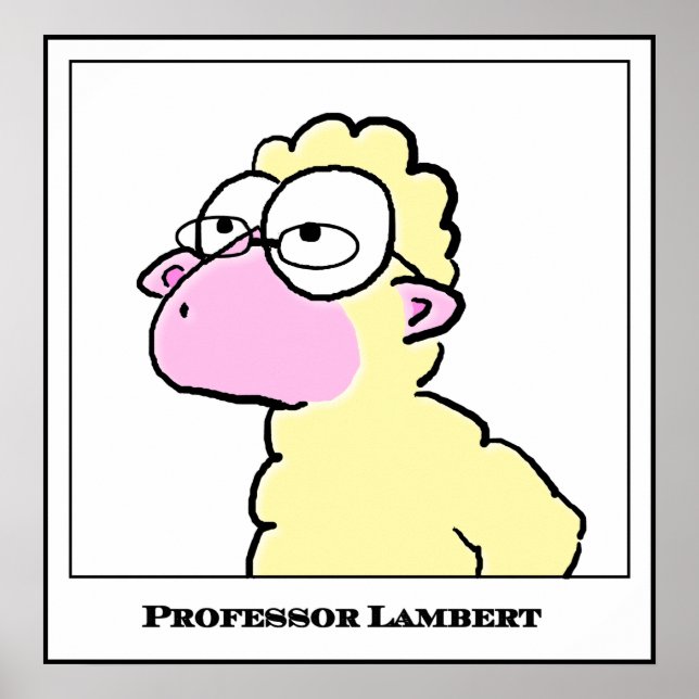 Professor Lambert Poster (Front)