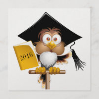 Professor Owl Invitation
