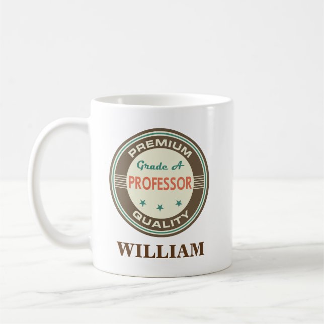 Professor Personalised Office Mug Gift (Left)