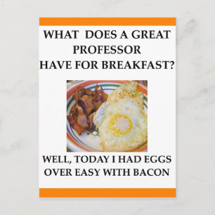 PROFESSOR POSTCARD