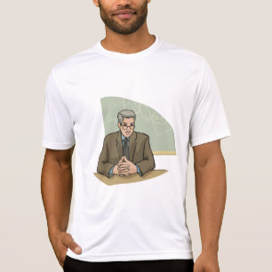 Professor Scholar Male Educator Teacher T-Shirt