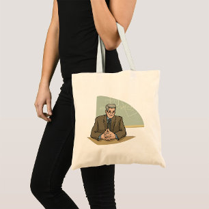 Professor Scholar Male Educator Teacher Tote Bag