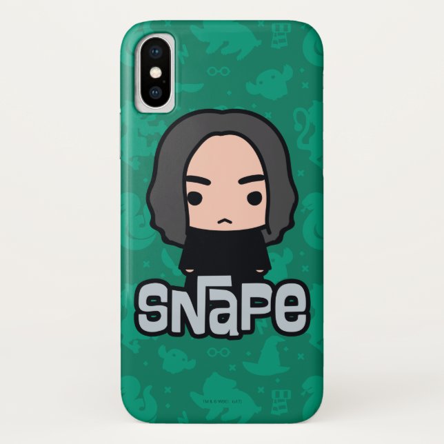 Professor Snape Cartoon Character Art Case-Mate iPhone Case (Back)