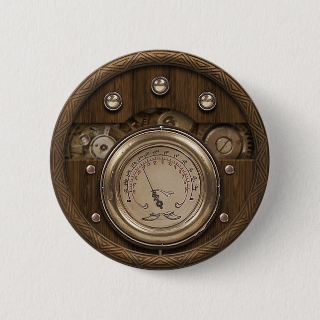 Professor Temple's Multiphasic Obfuscator 6 Cm Round Badge (Front)