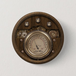 Professor Temple's Multiphasic Obfuscator 6 Cm Round Badge
