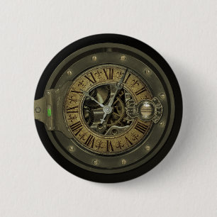 Professsor Temple's Transtemporator 6 Cm Round Badge
