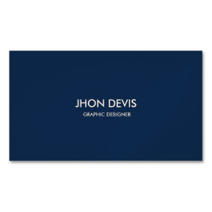 Proffesional Elegant Magnetic Business Card