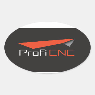 ProfiCNC Oval Sticker