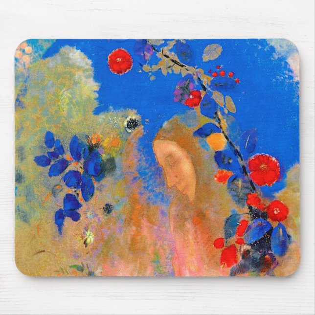 Profile beneath an Arch, Redon Mouse Pad (Front)