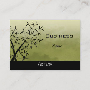 Profile Business Card Asian Green