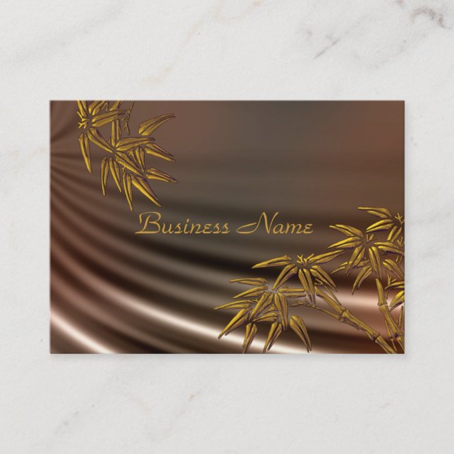 Profile Card Asian Bamboo Silk (Front)