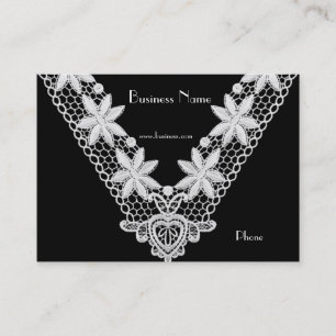 Profile Card Business Ornate Lace (003)