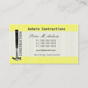 Profile Card Carpenter Built