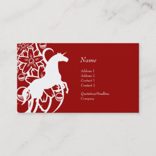 Profile Card - Decorative Unicorn