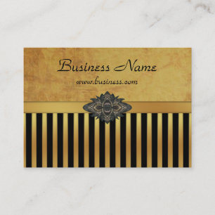 Profile Card Gold Black Stripe 2