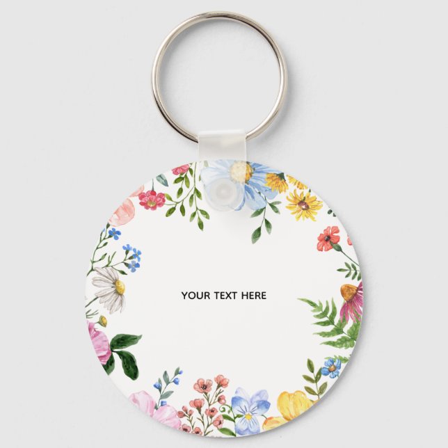 Profile Card Key Ring (Front)