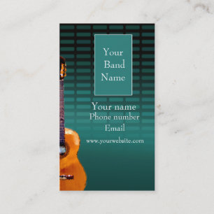 Profile card - Music Band