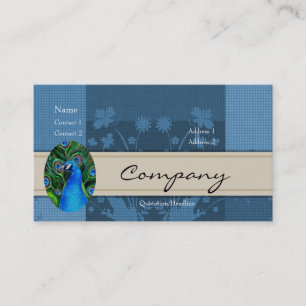Profile Card - Peacock