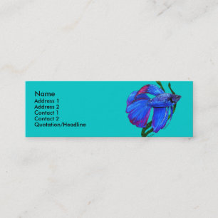 Profile Card Template - Betta Fish