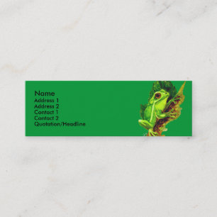 Profile Card Template - Frog